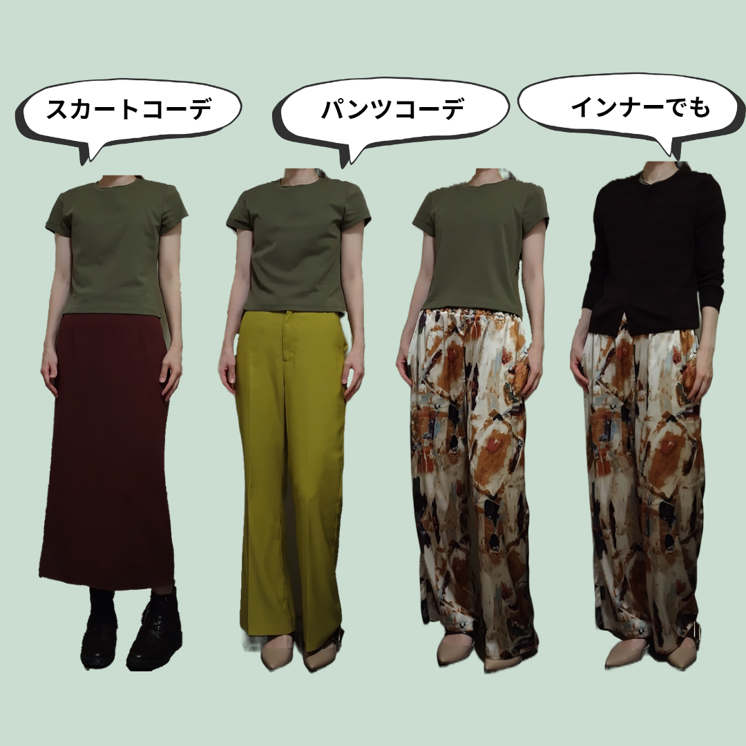 ユニクロミニTコーディネート