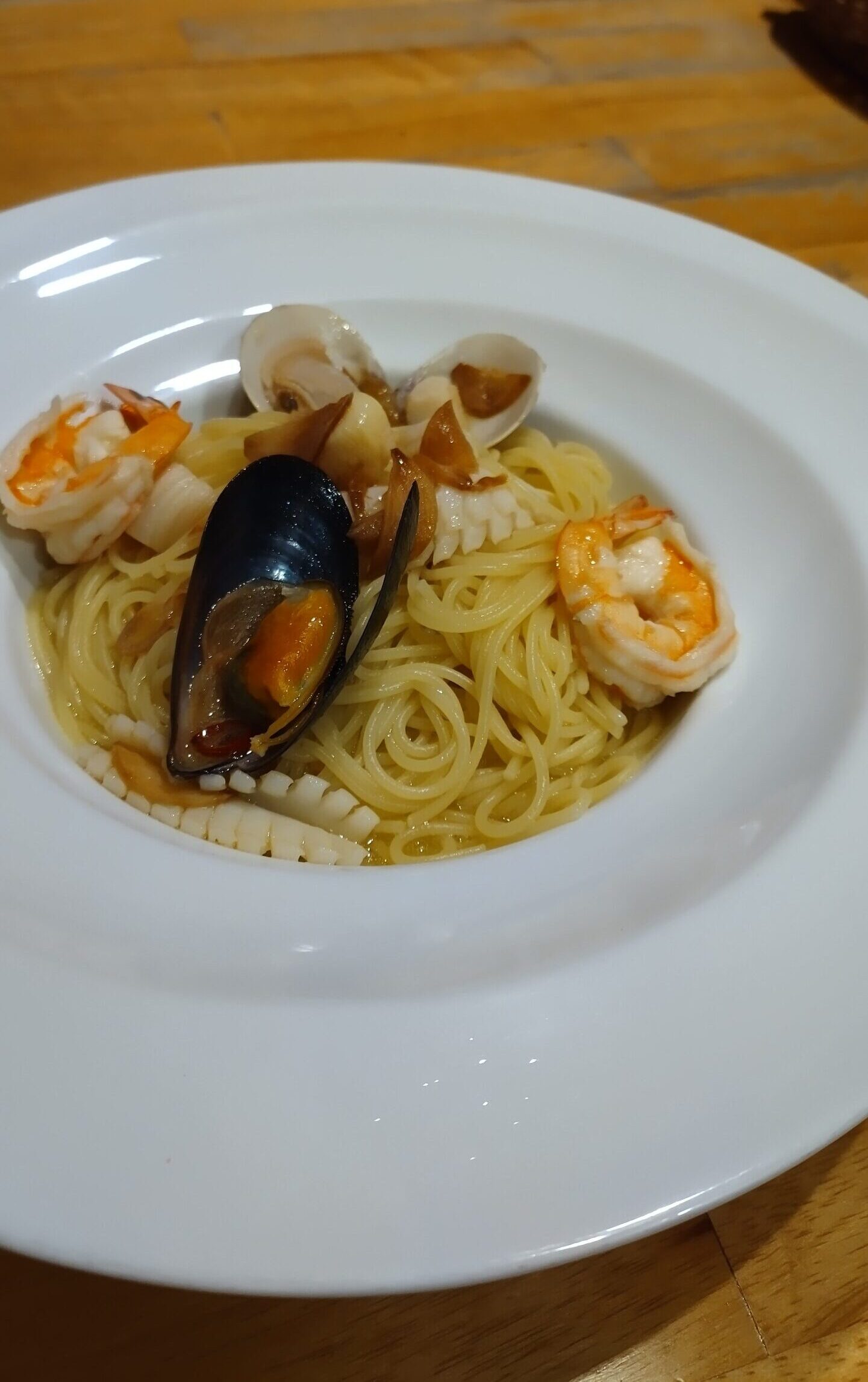 パスタ　一人ご飯　